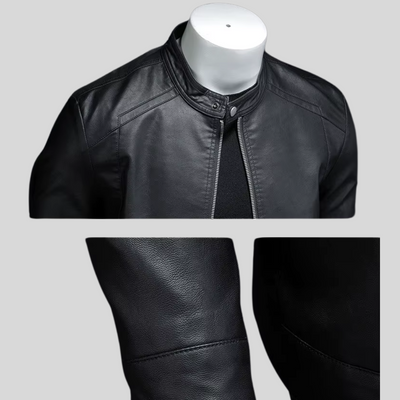BLACKSON™ | LÄSSIGE LEDERJACKE