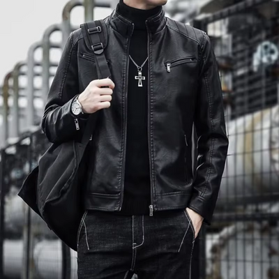 RENZO™ | LEDERJACKE