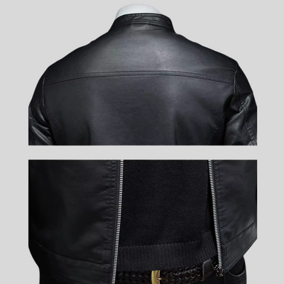 BLACKSON™ | LÄSSIGE LEDERJACKE