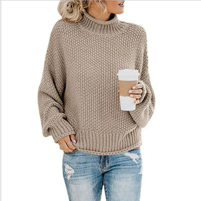 Daria | Fashion Poloshirt mit Rollkragenpullover