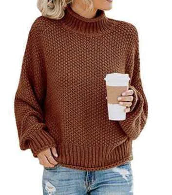 Daria | Fashion Poloshirt mit Rollkragenpullover