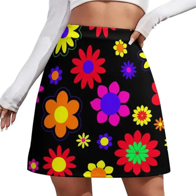 Hippe Hippy Retro Moderne Minirokjes