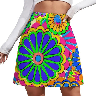 Hippe Hippy Retro Moderne Minirokjes