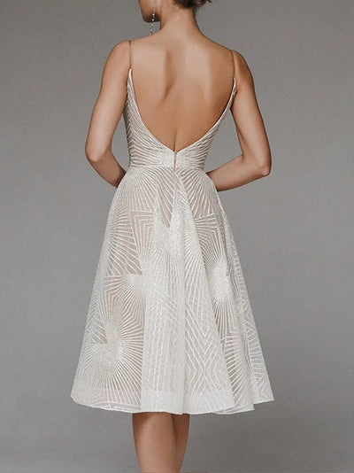 Lucie | Elegantes Kleid mit offenem Rücken