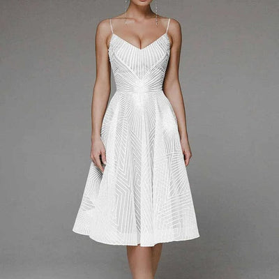 Hilda® | Elegantes Kleid mit offenem Rücken