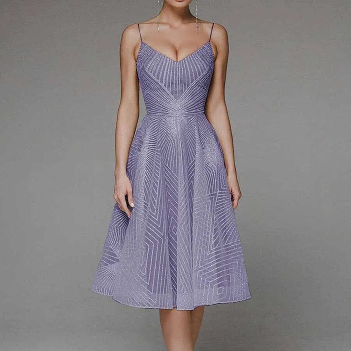 Hilda® | Elegantes Kleid mit offenem Rücken
