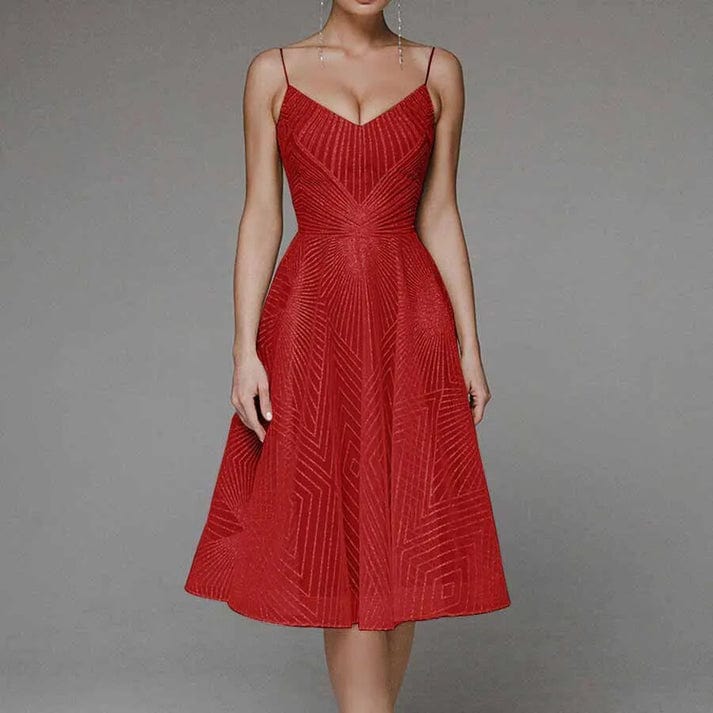 Hilda® | Elegantes Kleid mit offenem Rücken