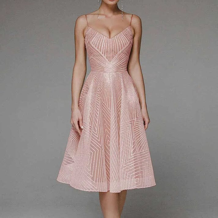 Hilda® | Elegantes Kleid mit offenem Rücken