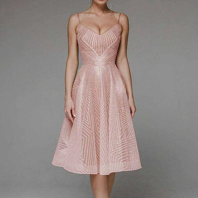 Hilda® | Elegantes Kleid mit offenem Rücken