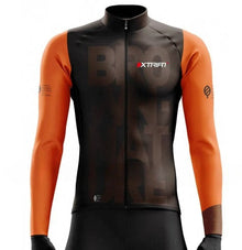 braun/orange Ärmel