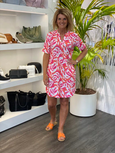 Eleonora™ | Kleid mit V-Ausschnitt.