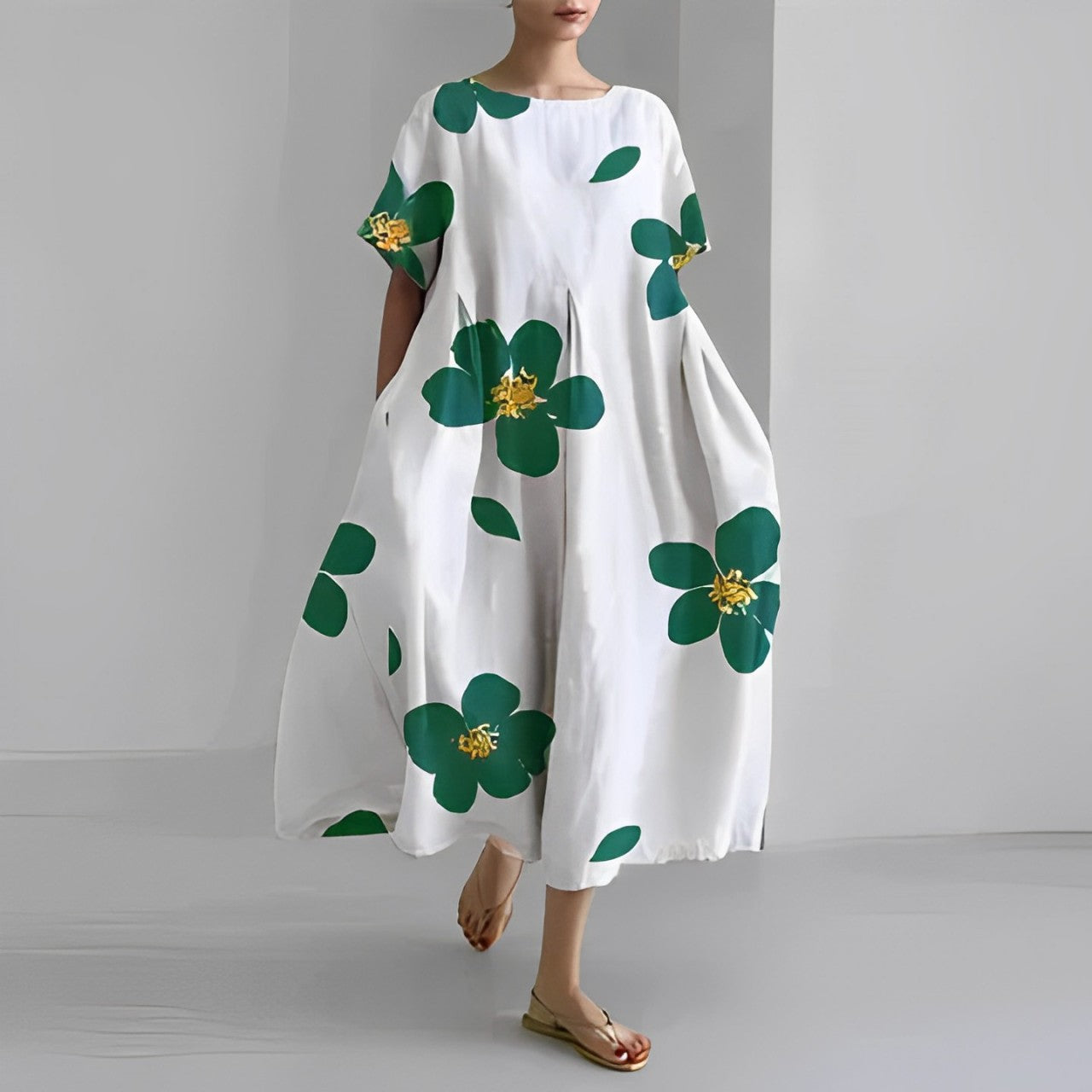 CÉLESTINE | Bohème Blumenkleid für einen natürlichen und romantischen Stil