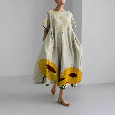 CÉLESTINE | Bohème Blumenkleid für einen natürlichen und romantischen Stil