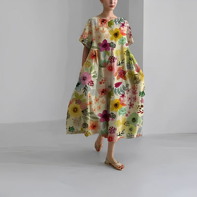 CÉLESTINE | Bohème Blumenkleid für einen natürlichen und romantischen Stil