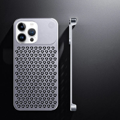 Metall-Titan-Aluminiumlegierung Randloser Schutzcase für iPhone