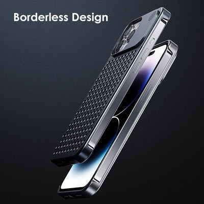 Metall-Titan-Aluminiumlegierung Randloser Schutzcase für iPhone