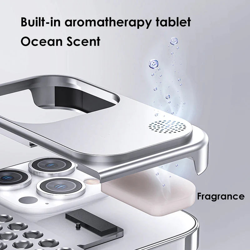 Metall-Titan-Aluminiumlegierung Randloser Schutzcase für iPhone