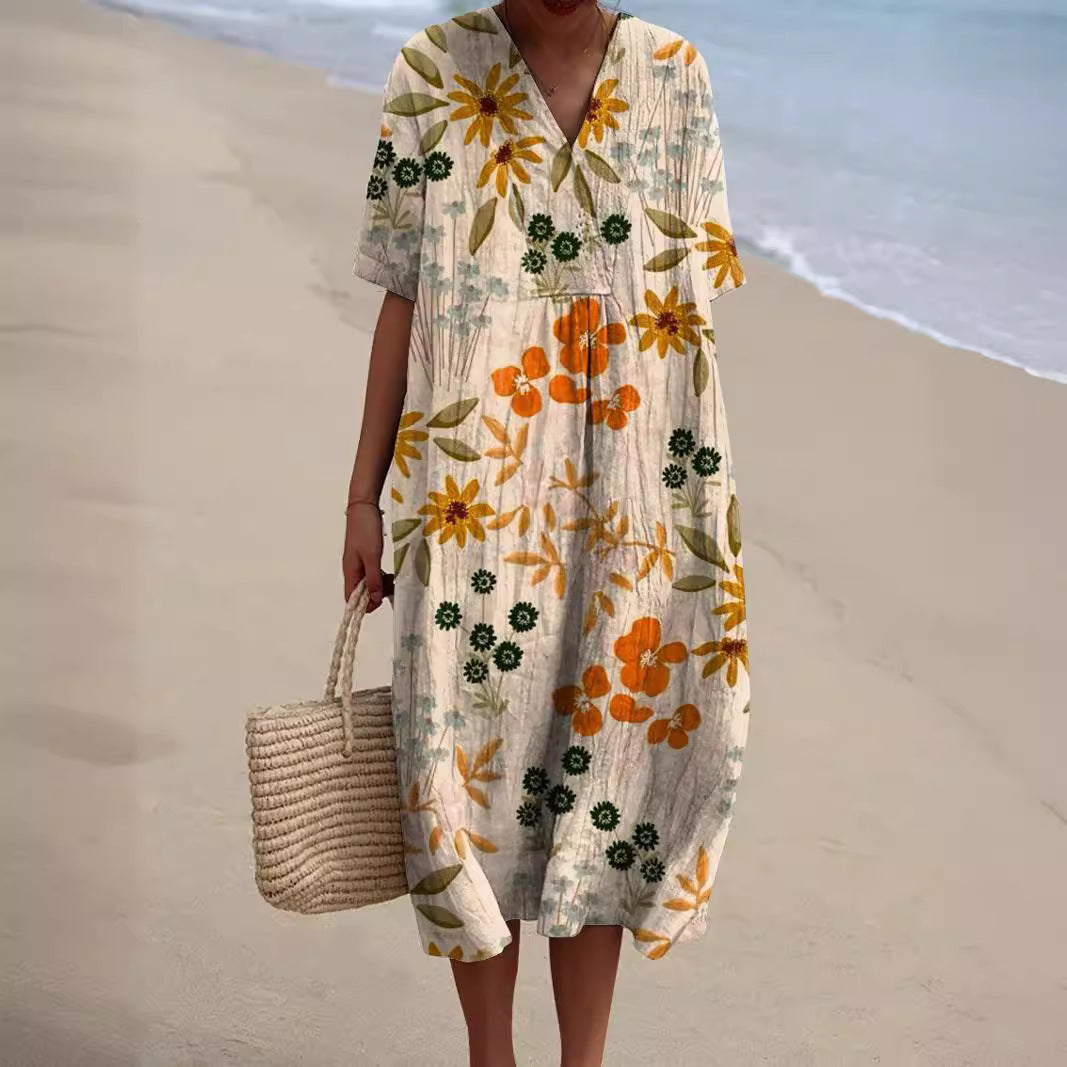 Nicka - Floral Dress