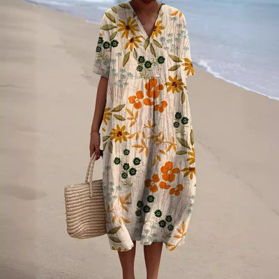 Nicka - Floral Dress