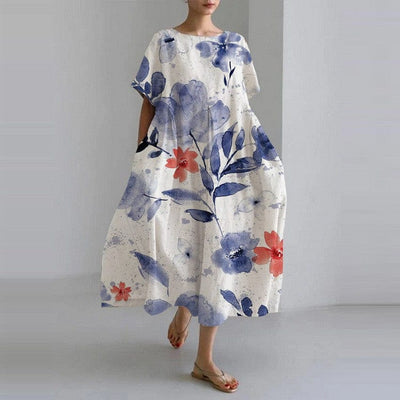 Edeltraud®｜Elegantes Blumenkleid für Damen