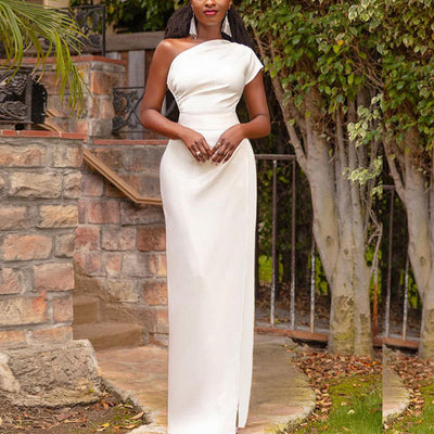Freya | Elegantes asymmetrisches Abendkleid
