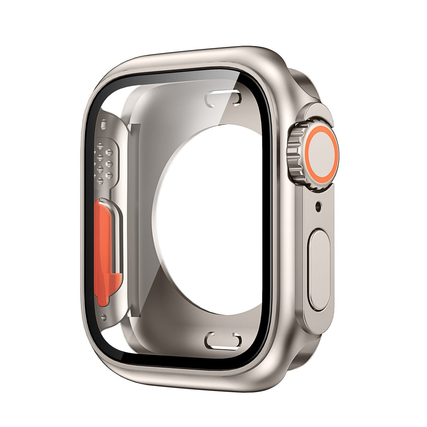 360° All-inclusive Schutzhülle + gehärtete Folie für Apple Watch S1-10
