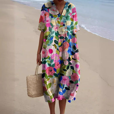 Nicka - Floral Dress