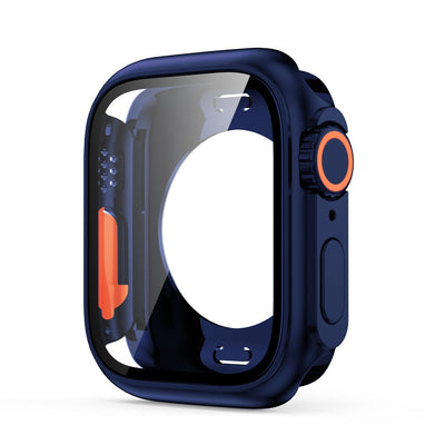360° All-inclusive Schutzhülle + gehärtete Folie für Apple Watch S1-10