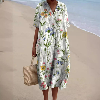 Nicka - Floral Dress