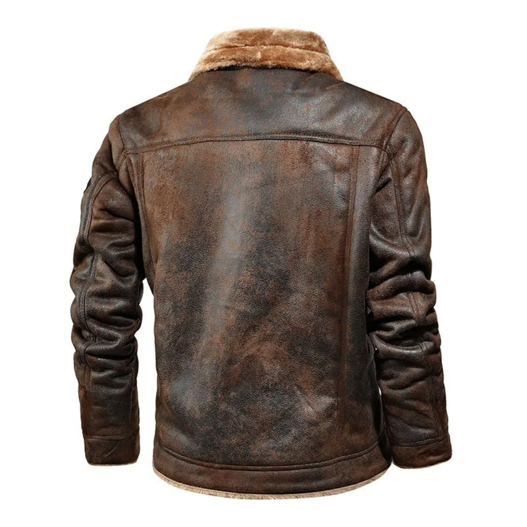 Alexander™ | Warme Lederjacke
