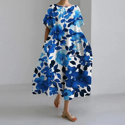 CÉLESTINE | Bohème Blumenkleid für einen natürlichen und romantischen Stil