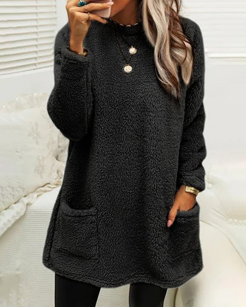 Shelly | Warmer längerer Pullover