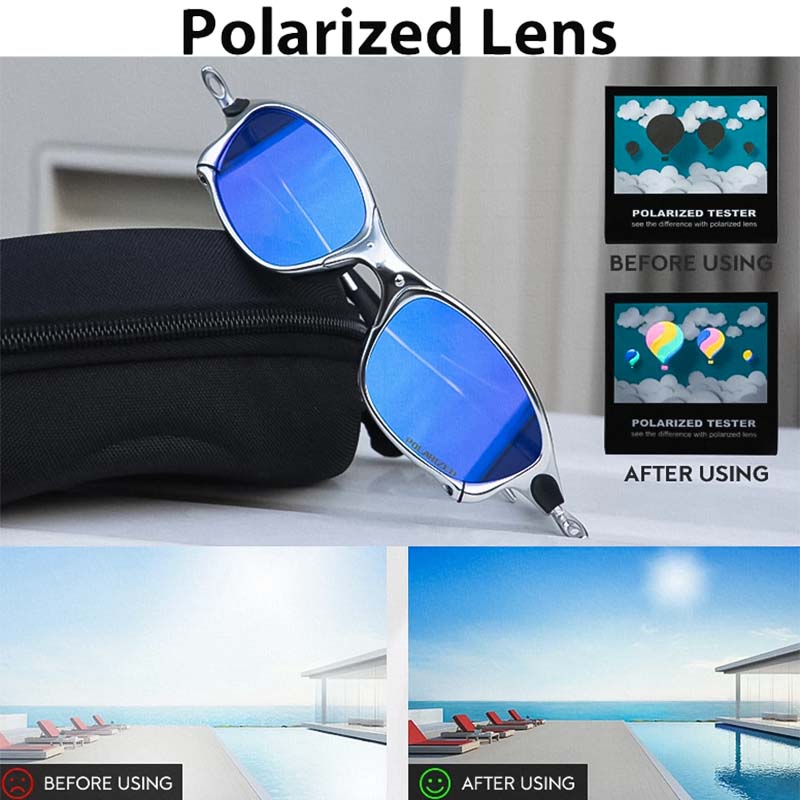 OutdoorPro Polarisierte Sportsonnenbrille - UV400 Schutz