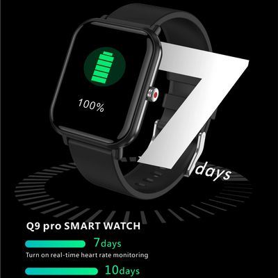 2024 Blutdruckmonitor Handgelenk Sport Wasserdichte Blutdruck Smartwatch für Android iOS