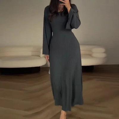 Langes Winterkleid