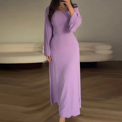 Langes Winterkleid