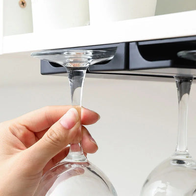 Eleganter Weinregal ohne Bohren