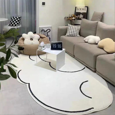 Winnie Modern Unregelmäßiger Schlafzimmerteppich – Weich, Stilvoll & Trendy