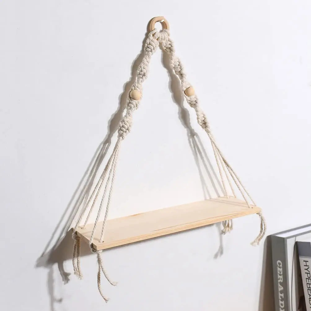 Boho Makramee Regal Rustikaler Dekor