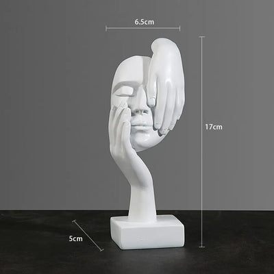 Gesicht Charakter Abstrakte Skulptur