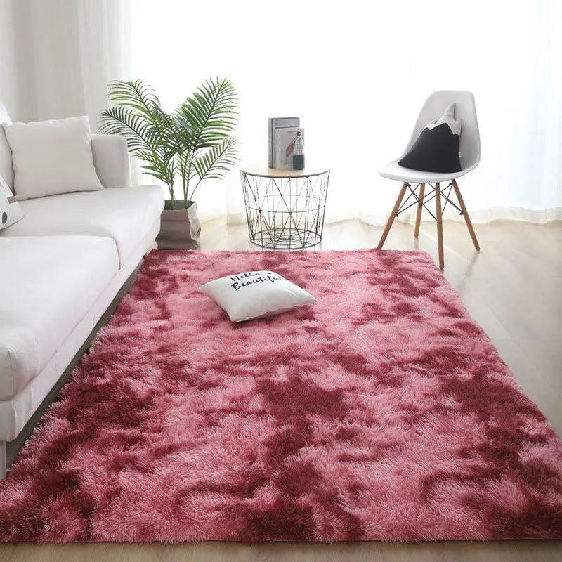 Sara Plüsch Nordic Lounge Teppich für Wohnzimmer & Schlafzimmer - Weich, Gemütlich und Modernes Wohndekor