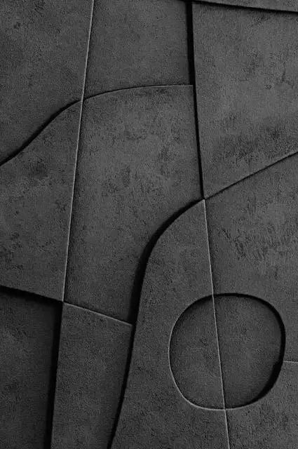Geometrische Kontur Kunstkollektion Kunstwerk