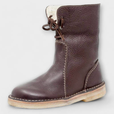 Wasserdichte Stiefel mit Wollfütterung