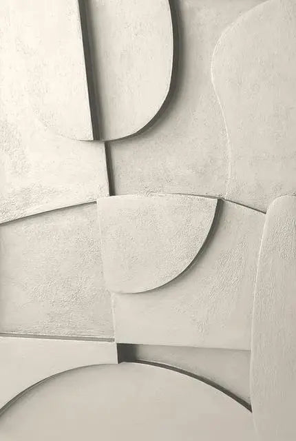Geometrische Kontur Kunstkollektion Kunstwerk
