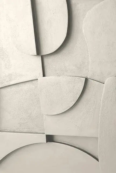 Geometrische Kontur Kunstkollektion Kunstwerk