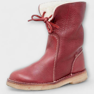 Wasserdichte Stiefel mit Wollfütterung