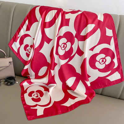 Elara's Luxus Seidenschal – Mode-Bandana für Frauen