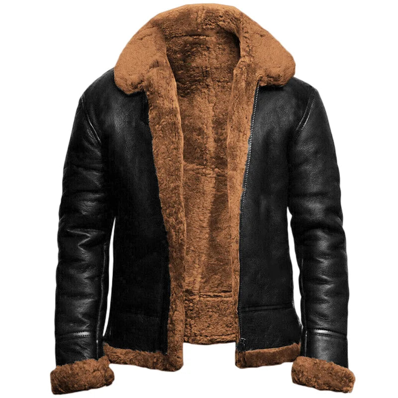 David ™ | Eleganter Ledermantel
