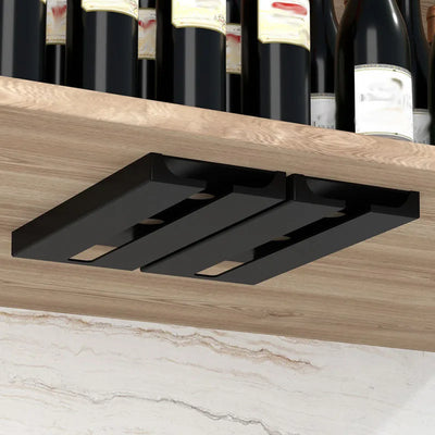 Eleganter Weinregal ohne Bohren