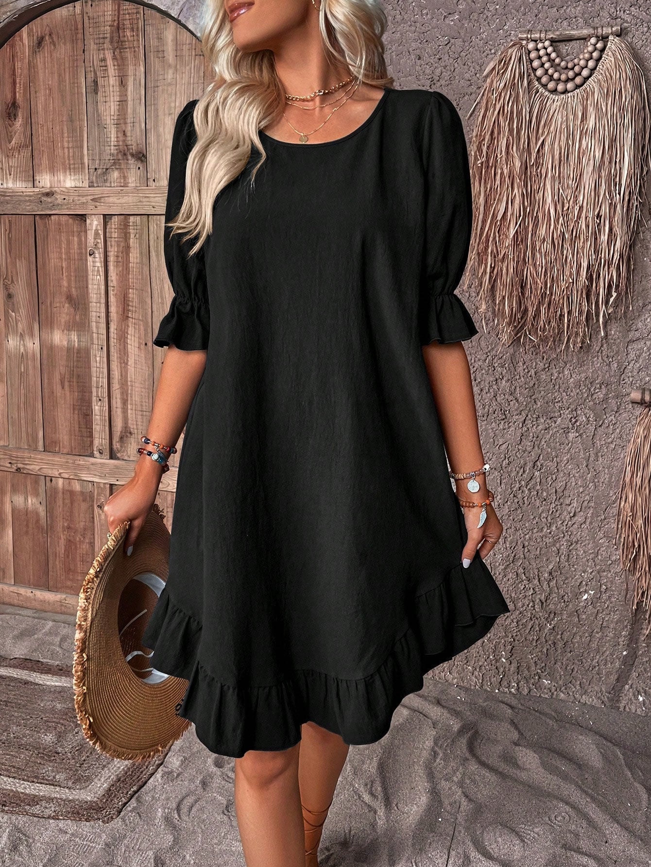 Elise | Zeitlose Midi-Kleid (Fast ausverkauft)